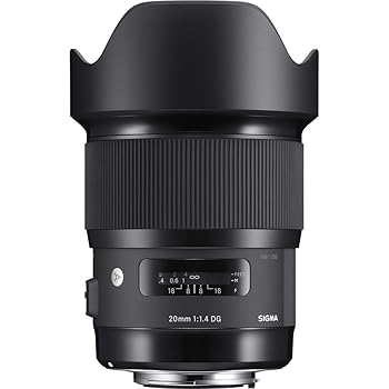 【中古】(未使用品)SIGMA 単焦点広角レンズ Art 20mm F1.4 DG HSM ニコン用 フルサイズ対応