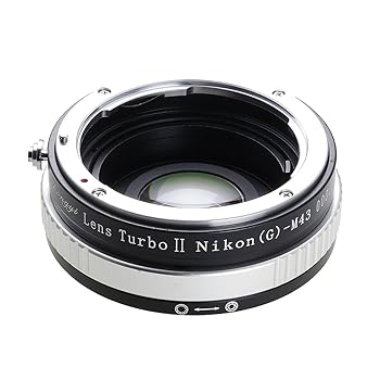 【中古】中一光学 (ZHONG YI OPTICS) フォーカルレデューサー マウントアダプター Lens Turbo II N/G-m4/3 (ニコンFマウント(Gシリーズ対応)レンズ → マ