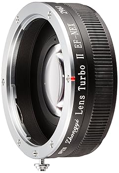【中古】(未使用品)中一光学 (ZHONG YI OPTICS) フォーカルレデューサー マウントアダプター Lens Turbo II EF-NEX (キヤノンEFマウントレンズ → ソニーNEX／α.Eマ