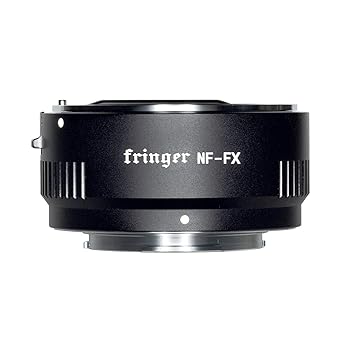 (未使用品)Fringer FR-FTX1 電子マウントアダプター (ニコンFマウントレンズ → 富士フイルム Xマウント変換) AF AE 対応