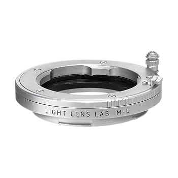 【中古】(未使用品)LIGHT LENS LAB マウントアダプター M-L Macro (Mマウントレンズ → Lマウント変換) ヘリコイド付き レンズアダプター 真鍮製