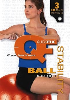 【中古】(未使用品)Quick Fix: Stability Ball Workout [DVD]