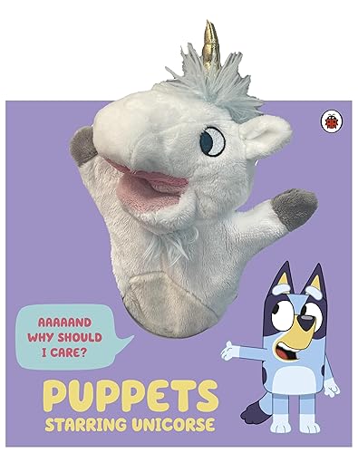 (非常に良い)Bluey: Puppets: Starring Unicorse: A Puppet Play Book