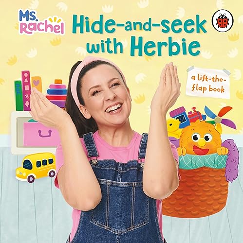 【中古】Ms Rachel: Hide and Seek with Herbie: A Lift-the-Flap Book