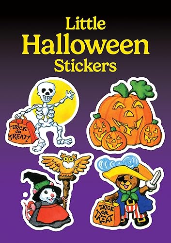 【中古】(非常に良い)Little Halloween Stickers (Dover Little Activity Books: Halloween)