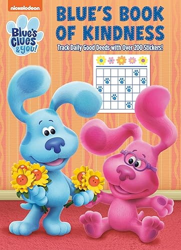【中古】(非常に良い)Blue's Book of Kindness (Blue's Clues & You): Activity Book with Calendar Pages and Reward Stickers