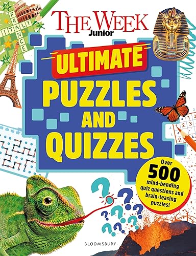 (非常に良い)The Week Junior Ultimate Puzzles and Quizzes: Over 200 pages of mind-bending quizzes, sudoku, word searches, crosswords and much more