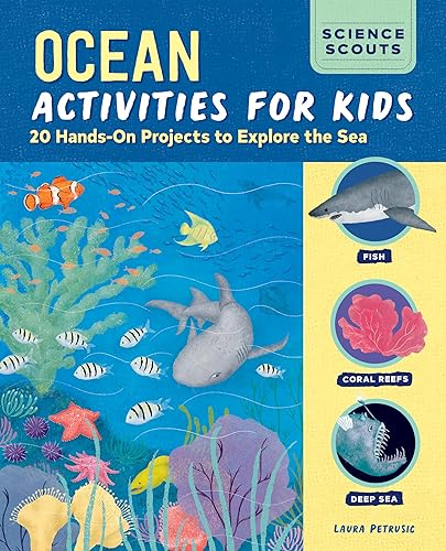 【中古】(非常に良い)Ocean Activities for Kids: 20 Hands-on Projects to Explore the Sea (Science Scouts)