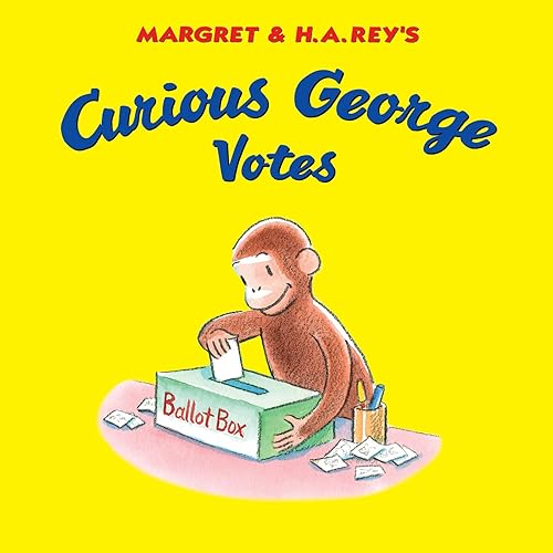 【中古】Curious George Votes