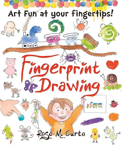 (非常に良い)Fingerprint Drawing: Art Fun at Your Fingertips! (Dover How to Draw)