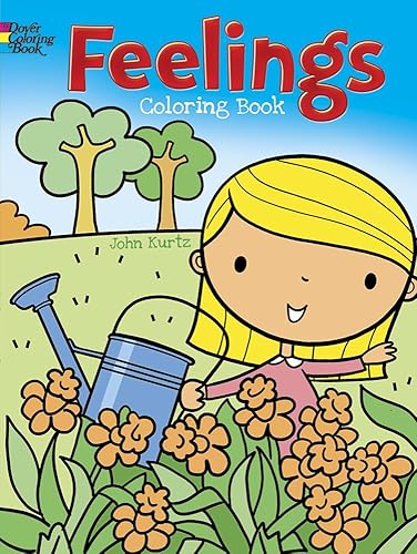 乐天商城 - 【中古】Feelings Coloring Book (Dover Kids Coloring Books)