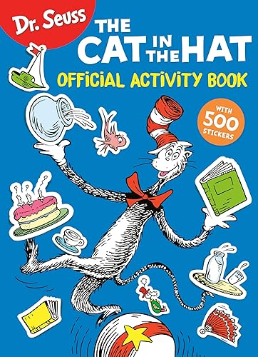 【中古】Dr. Seuss: The Cat in the Hat Official Activity Book with 500 Stickers (Dr. Seuss Coloring & Activity Books)
