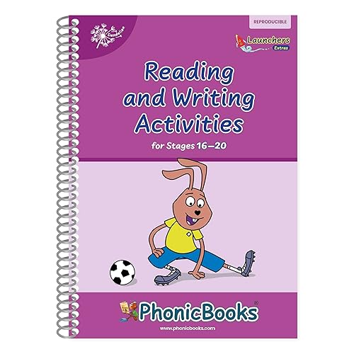 (非常に良い)Phonic Books Dandelion Launchers Extras Stages 16-20 Reading and Writing Activities (Phonic Books Beginner Decodable)