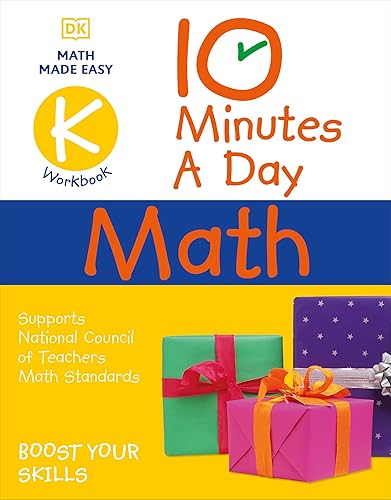 (非常に良い)10 Minutes a Day Math Kindergarten: Helps develop strong math habits