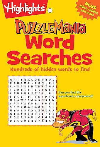 (非常に良い)Word Searches: Hundreds of hidden words to find (Highlights? Puzzlemania? Puzzle Pads)