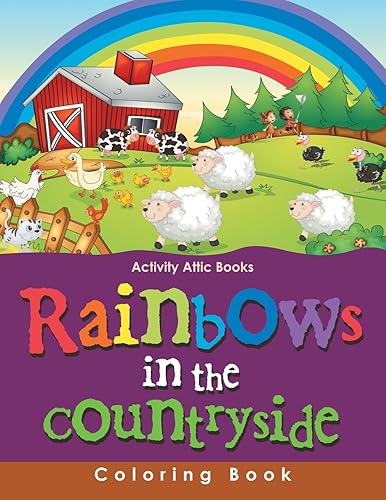 【中古】Rainbows in the Countryside Coloring Book