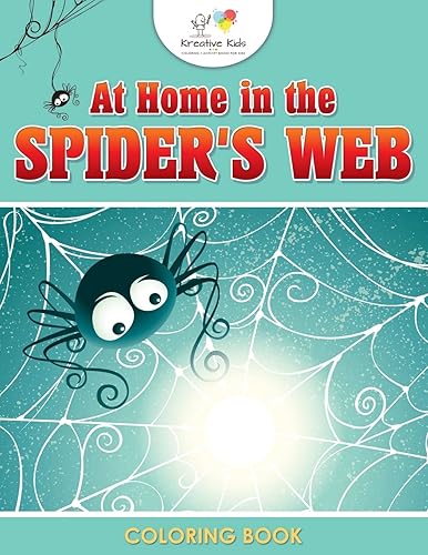【中古】At Home in the Spider's Web Coloring Book