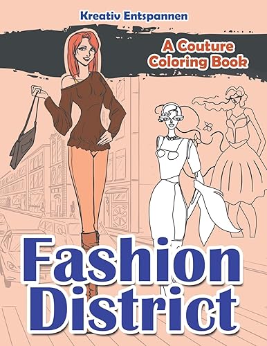 乐天商城 - 【中古】(非常に良い)Fashion District: A Couture Coloring Book