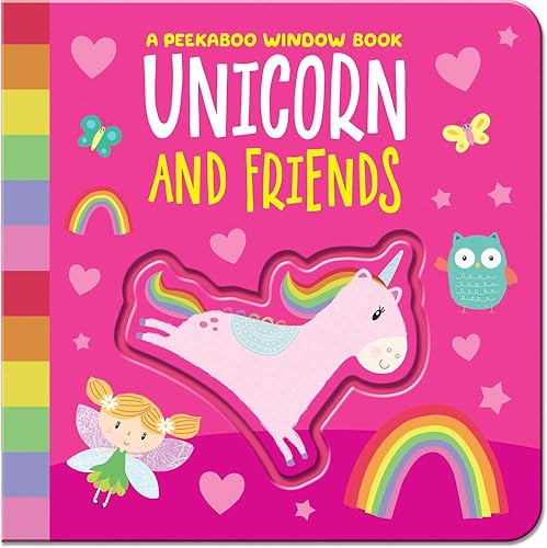 【中古】(非常に良い)Unicorn and Friends (A Peekaboo Window Books)