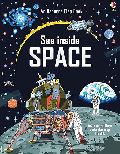 (非常に良い)See Inside Space: An Interactive Flap Book Exploring the Solar System and Universe for Kids (Ages 6-9)