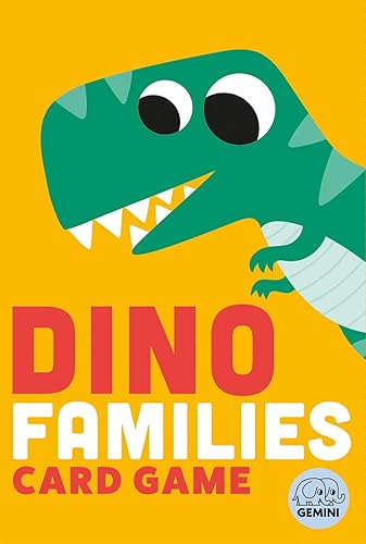(非常に良い)Dino Families Card Game: 52-Card Deck With Instructions Included (Gemini Card Decks)
