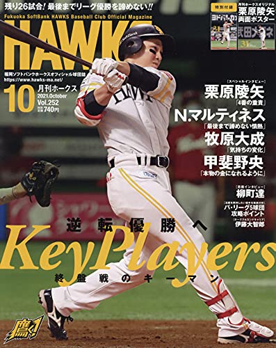 【中古】(非常に良い)月刊ホークス 2021年 10 月号 [雑誌]【メーカー名】【メーカー型番】【ブランド名】【商品説明】月刊ホークス 2021年 10 月号 [雑誌]※ご購入前にご確認ください ・中古品のため、状態や付属品に個体差がございます ・お客様都合による返品・キャンセルはお受けしておりません ・当店は複数モールで在庫を共有しているため、タイミングにより欠品となる場合がございます ■ 安心してご購入いただくために 当店では、商品を一点ずつ検品・動作確認のうえ出荷しております。 中古品ではございますが、できる限り安心してご使用いただける状態でお届けできるよう努めております。 ■ 付属品について 中古品のため、説明書・外箱・CD-ROM等は付属しない場合がございます。 また、商品名に「限定」や「保証」と記載があっても、特典や保証、ダウンロードコードは付属いたしません。 レンタル落ち商品につきましては、収納BOX・DVDケースもないものとしてお考えください。 掲載内容と付属品が異なる場合、受注前に内容確認のメールをお送りいたします。 ■ 商品画像について 掲載画像はイメージ画像または代表画像を使用しておりますので、あらかじめご了承ください。 ■ 商品の状態について 中古品のため、キズ・汚れ・使用感等がある場合がございます。あらかじめご理解のうえご購入をお願いいたします。 ■ 在庫について ご注文のタイミングにより、在庫切れとなる場合がございます。その際は誠に恐縮ですが、キャンセルのご案内を差し上げる場合がございます。 ■ ご注文からお届けまで 1．ご注文 ご注文は24時間受け付けております。 2．ご注文確認 ご注文後、当店より確認メールをお送りいたします。 3．在庫確認・出荷準備 当店では複数モールで併売しているため、ご注文後に在庫確認を行っております。 また、中古品は再点検・メンテナンス・梱包を行うため、発送まで4〜10営業日ほどお時間をいただきます。 4．出荷 発送後、配送業者および追跡番号をご案内いたします。 5．お届け 出荷後、通常1〜3日程度で到着いたします。 ※北海道・沖縄・離島はお時間をいただく場合がございます。 ■ 返品・キャンセルについて 【初期不良について】 商品到着後7日以内にご連絡いただいた場合に限り、返品・返金または交換対応をいたします。 【お客様都合による返品・キャンセル】 イメージ違い・不要になった等の理由による返品・キャンセルはお受けしておりません。【ご注意】中古品につき、説明文に「特典あり」の記載があっても、特典は付属しません。ご了承ください。