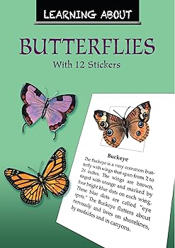 (非常に良い)Learning About Butterflies (Dover Little Activity Books: Insects)