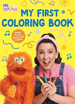 【中古】(非常に良い)My First Coloring Book (Ms. Rachel)