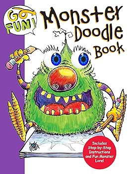 【中古】Go Fun! Monster Doodle Book (Volume 8)