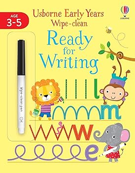 【中古】(非常に良い)Early Years Wipe-Clean Ready for Writing (Usborne Early Years Wipe-clean)