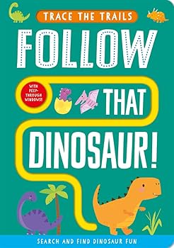 (非常に良い)Follow That Dinosaur! (Trace the Trails)