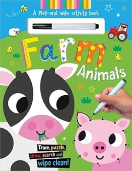 【中古】Wipe-Clean Farm Animals
