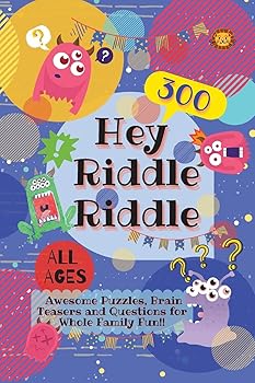 【中古】(非常に良い)Hey Riddle Riddle: 300 Awesome Puzzles, Brain Teasers and Questions for Whole Family Fun