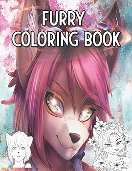 【中古】Furry Coloring Book: Magic Fursonas to color for humans, human-likes and otherkins