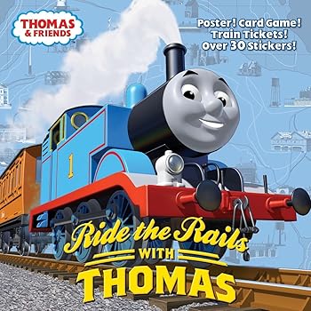 (非常に良い)Ride the Rails with Thomas (Thomas & Friends) (Pictureback(R))
