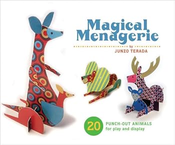 乐天商城 - 【中古】Magical Menagerie: 20 Punch-Out Animals for Play and Display