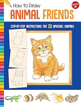 (非常に良い)How to Draw Animal Friends: Step-by-step instructions for 20 amazing animals (Learn to Draw)