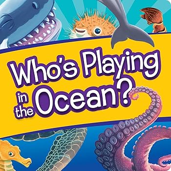 (非常に良い)Who's Playing in the Ocean?: Interactive Lift-the-Flap