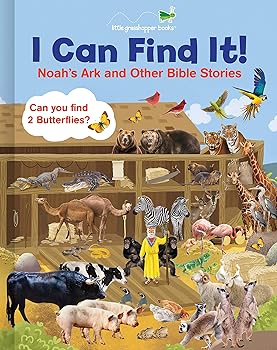 【中古】I Can Find It! Noah's Ark and Other Bible Stories (Large Padded Board Book)