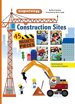 Construction Sites: 45 Magnetic Pieces (Magnetology, 2)