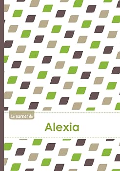 ル・カルネ・ダレクシア:ル・カルネ・ダレクシア-Lignes、96p、A5-Pe´tales Vert Taupe Gris