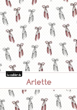 (非常に良い)Le cahier d'Arlette - Blanc, 96p, A5 - Ballerine