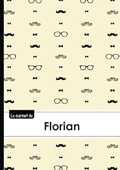 (非常に良い)Le carnet de Florian - Lignes, 96p, A5 - Moustache Hispter