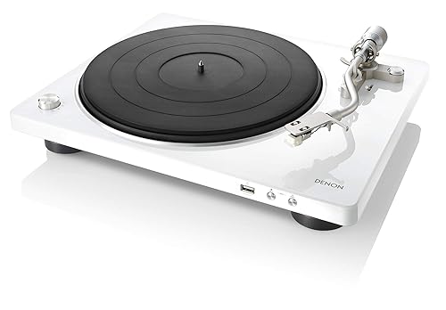 Microwaves, Ovens, Toasters - 【中古】(非常に良い)デノン Denon DP-450USB レコードプレーヤー USB録音対応 ホワイト DP-450USB-WTEM