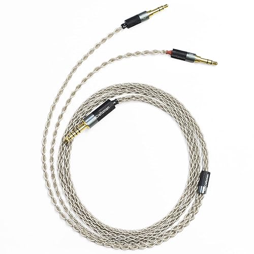 Other - 【中古】GUCraftsman 6N単結晶銀ヘッドホンアップグレードケーブル/代替ケーブルは4Pin XLR/4.4mm/2.5mm T1 2nd T1 3nd T5P 2nd T5P 3nd AMIRON Astell&K