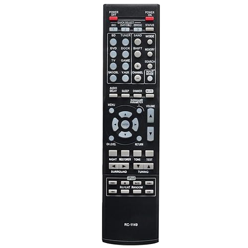 Other - 【中古】WINFLIK RC-1149 交換用リモコン Denon AVレシーバー AVR-1311 AVR-391 DHT-391XP AVR1311 AVR391 DHT391XPと互換性あり