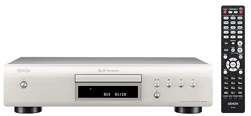 Other - 【中古】Denon CDプレーヤー 家庭用 HiFiシステム CD-R/RW MP3 WMA ピュアダイレクトモード AL32処理 光出力 シルバー DCD-600NE