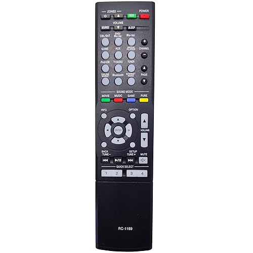 Other - 【中古】(非常に良い)INTECHING RC-1189 AVレシーバーリモコン Denon AVR-S700W AVR-S710W AVR-S720W AVR-X1100W AVR-X1300W