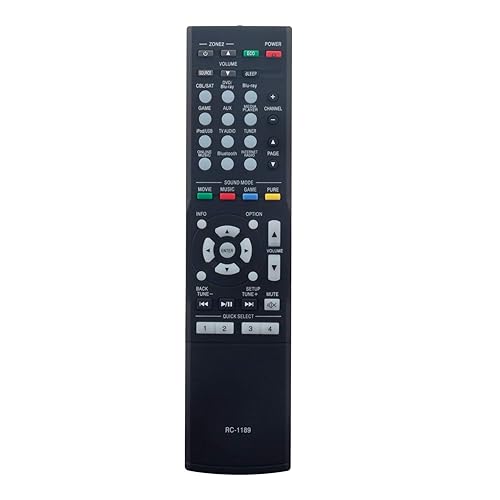 Other - 【中古】(非常に良い)RC-1189 リモコン 交換用 Denon 30701016700AD AVR-X1100W AVR-X1200W AVR-X1300W AVR-X1100 AVR-X1200 AVR-X1300