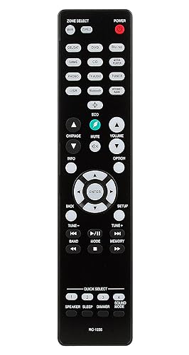Other - 【中古】RC-1235 交換用リモコン DenonステレオレシーバーDRA-800H DRA800Hに対応